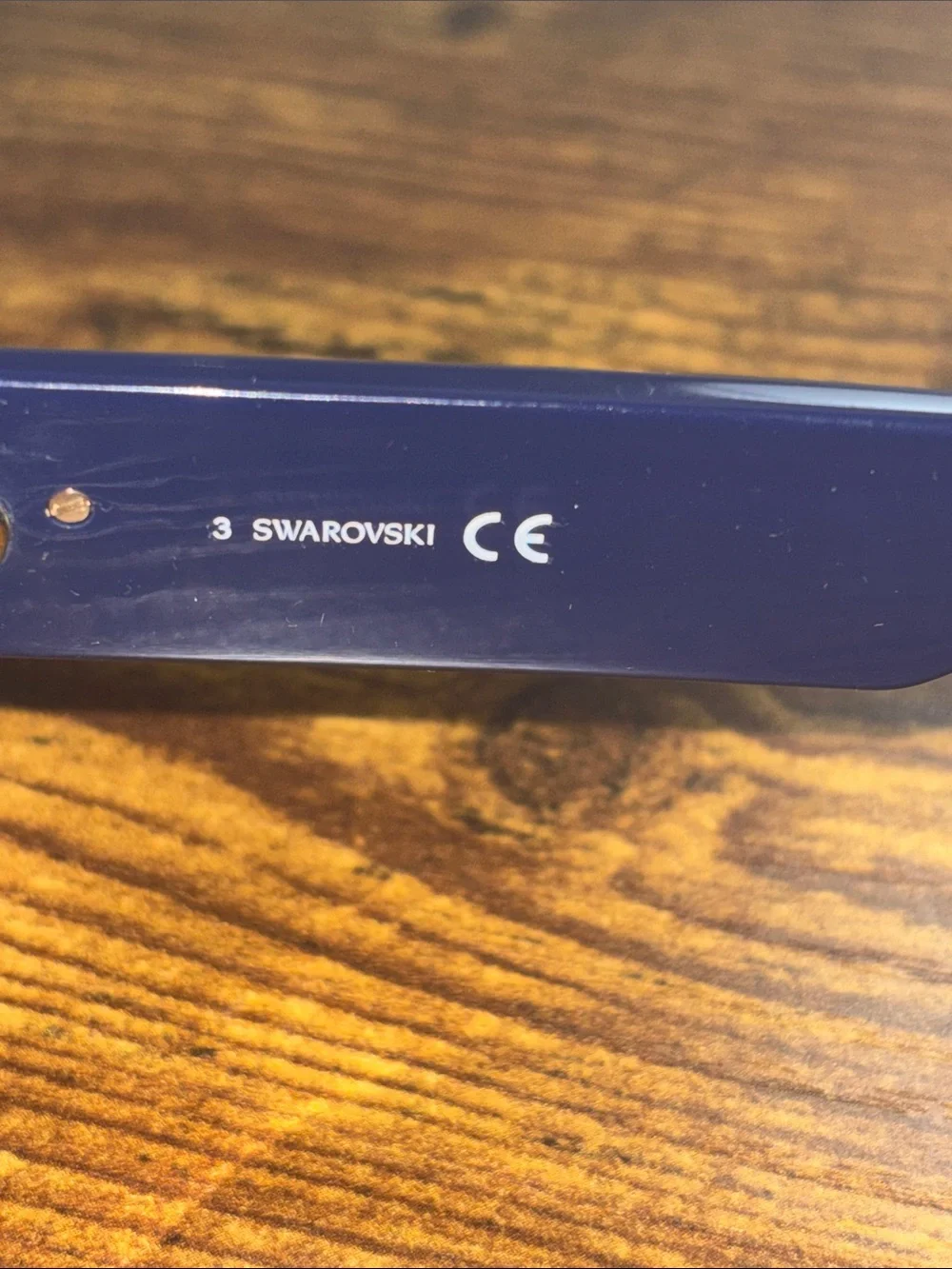 Swarovski Black Cat-Eye Glasses